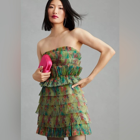 Anthropologie Mini Dress - Picture 2 of 13